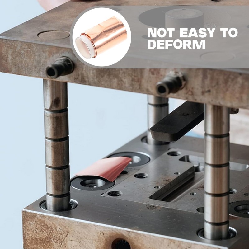 Mobestech 1roll Copper Foil Sheet Roll Thickness Versatile for Electrical