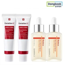 Centellian24 CJ단독마데카크림 파워 부스팅 포뮬러 50ml x 2개+스타톡세럼 50ml x 2개 CJ Exclusive Madeca Cream Power Boosting Formula 50ml x 2 + Star Talk Serum 50ml x 2