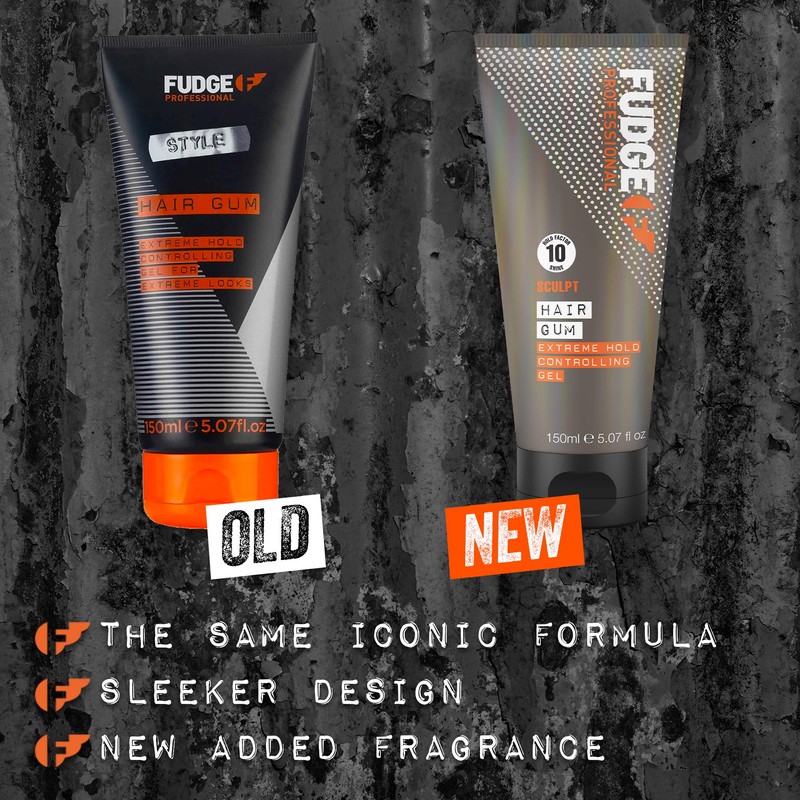 Fudge Hair Gum Extreme Hold Controlling Gel, 5.07 Ounce