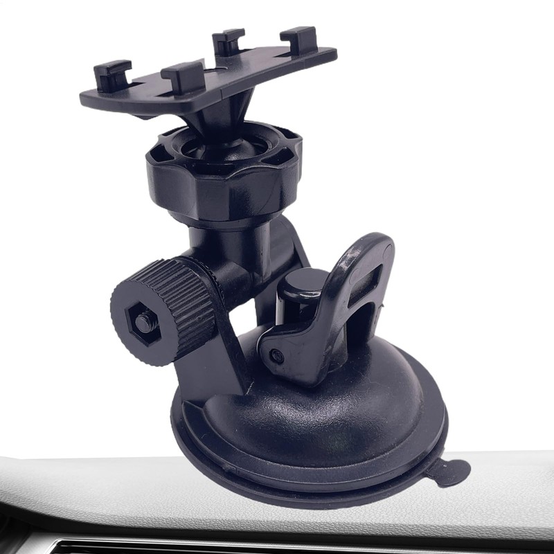 Suction Cup Camera Mount,Dash Cam Windshield Mount | Adjustable Angle,
