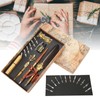 Feather Pen Set Retro British Creativity Writing Suit for Business