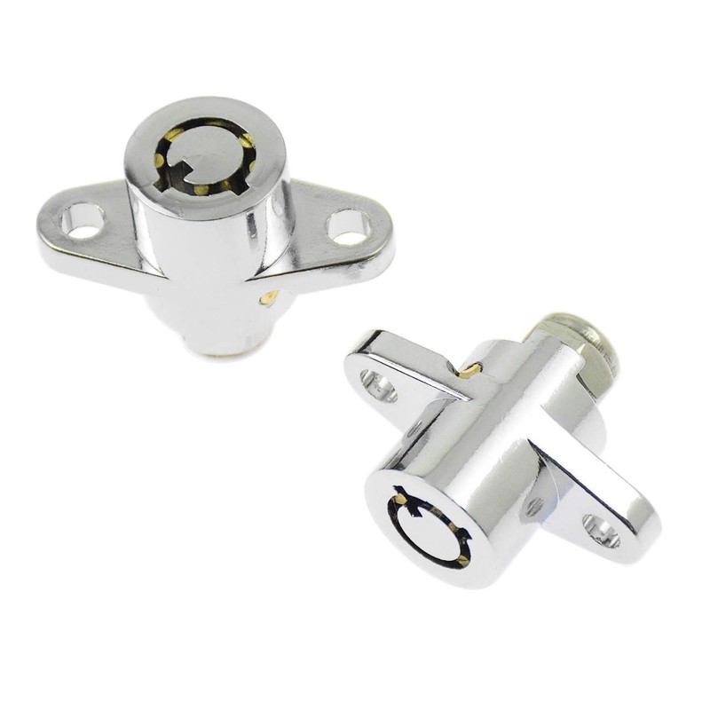 HDBUBALUS Motorcycle Hard Saddlebag Locks Set with Keys Compatible with