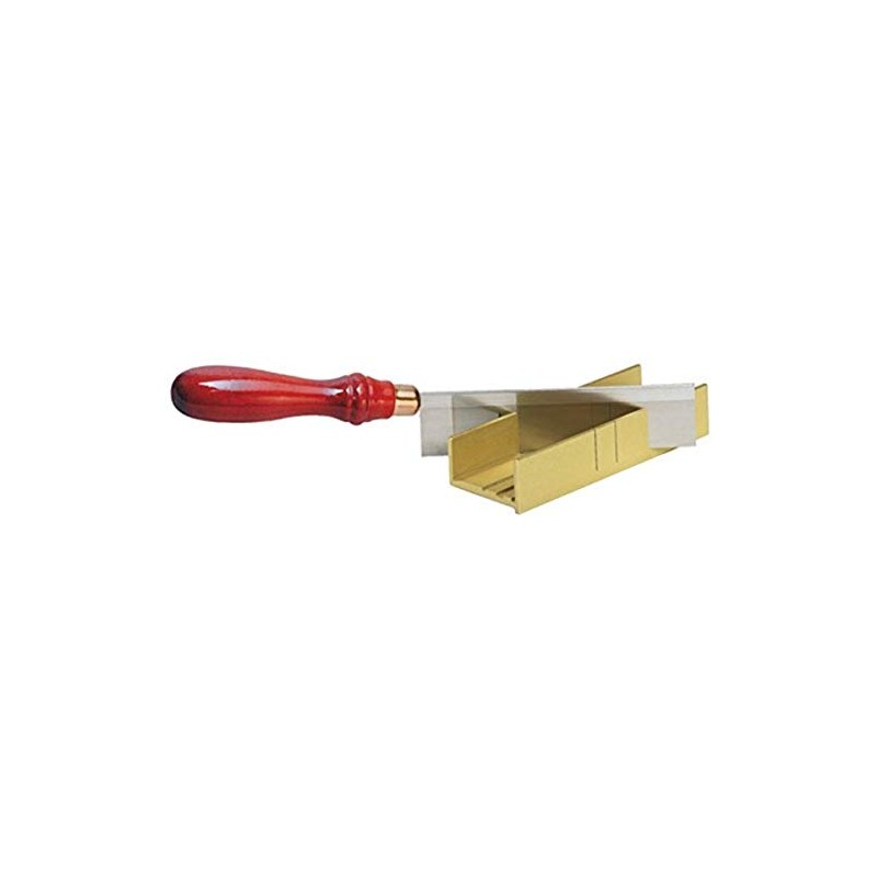 Deluxe Razor Saw with Miter Box 35-221, Gold