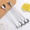 Long Handle Iced Tea Spoons Set of 12, Comicfs 7.6"