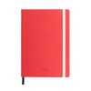 Unipapel 80 Sheets Hardback Notebook with Vertical Closure, Rounded Corners,