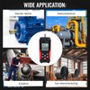 TEKCOPLUS 2-in-1 Digital Tachometer with Laser & Contact Non-Contact Laser