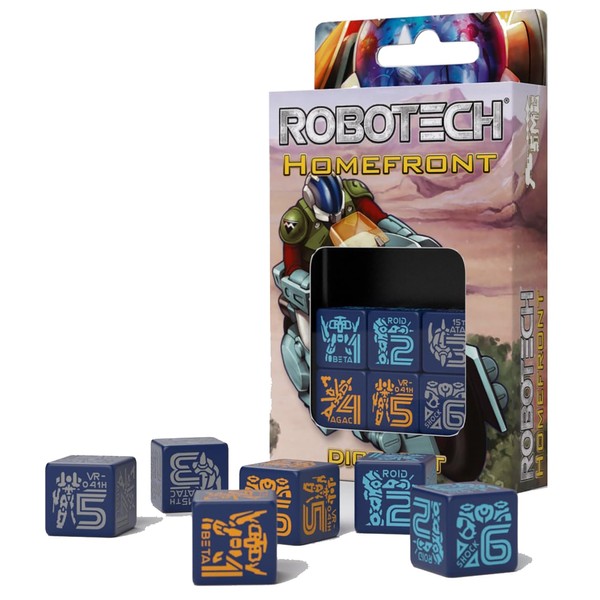 Strange Machine Games: Robotech The Roleplaying Game Homefront Dice Set
