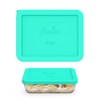 Sophico 6 Cup Rectangle Silicone Storage Cover Lids Replacement for