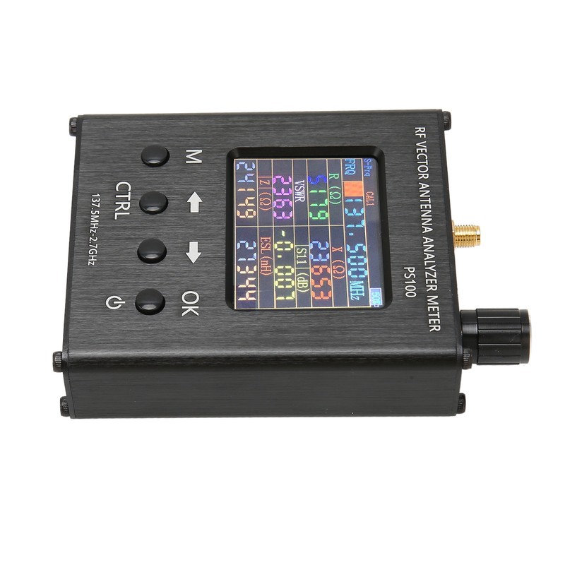 Antenna Analyzer Handheld 137.5MHz‑2.7GHz UV RF Vector Analyzer for Indoor