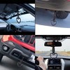 EIOUMAX JDM Heart Shaped Car Handle Straps,Rear Bumper Warning Rings