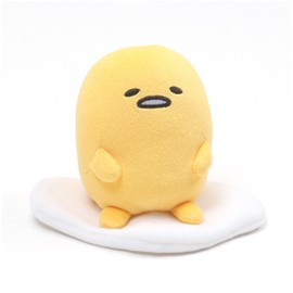 GUND Sanrio Gudetama The Lazy Egg Plush, Gudetama Sitting Pose, Stuffed Animal for Ages 1 and Up, 4.25”