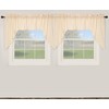 VHC Brands - 4 cortinas Annie Buffalo Tan Check Swag