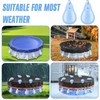 Festanlee 10 Pcs Swimming Pool Cover Weights with Hooks Thick