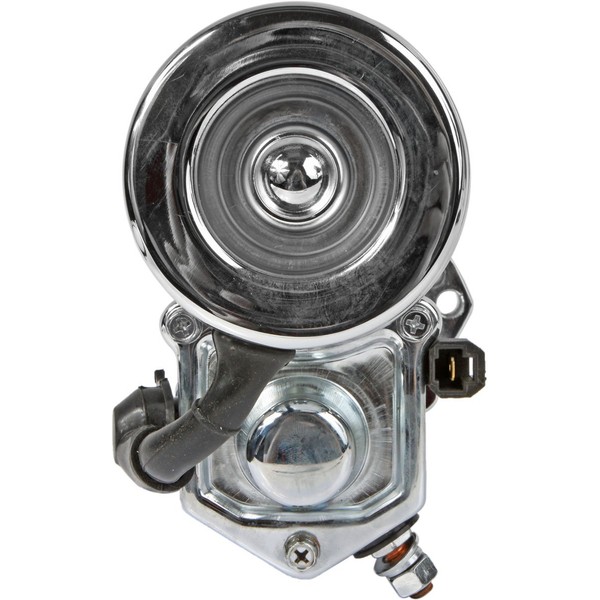 DB Electrical SHD0015-C Chrome 2.4KW Starter compatible with/replacement for Harley Davidson Motorcycles (Dyna, Fatboy, Softail & Heritage) 31553-94 31559-99A