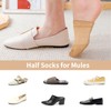 MKYSZLT 6 Pairs Toe Topper Socks No Show Liner Half