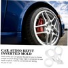Gatuida 1pair Auto Audio Speaker Column Bracket Gasket Lightweight Washer