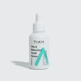 TIAM Vita A Bakuchiol Youth Serum 40ml – Sérum Antienvejecimiento con Vitamina A, Bakuchiol y Colágeno Marino para Piel Radiante y Firme