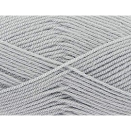King Cole Big Value Baby Knitting Yarn DK 1711 Silver - per 100 gram ball