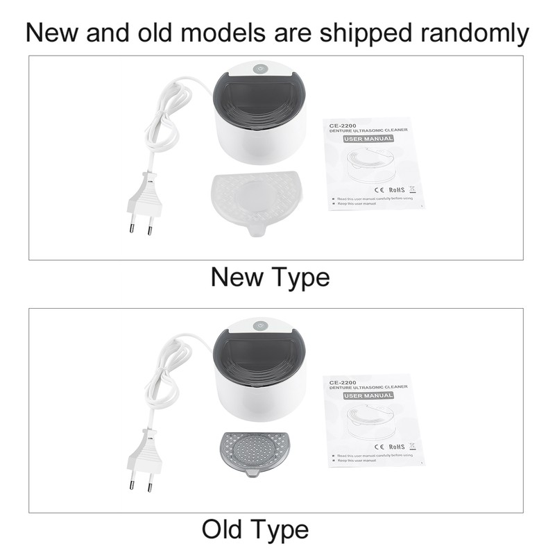 Ultrasonic Denture Cleaner Retainer Mouth Guard Cleaning Machine