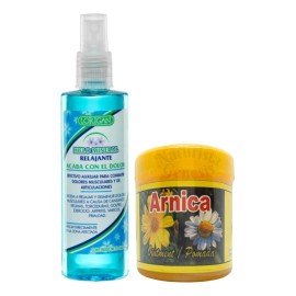 Hielo Mineral Florigan 260ml + Pomada Árnica Para Dolor