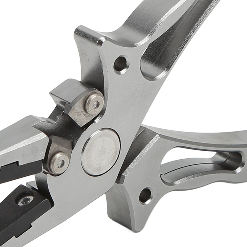 Aluminum Alloy Fishing Pliers Multifunctional Fishing Hook Remover Pliers Line