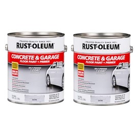 Rust-Oleum 320202 Concrete & Garage Clear Finish Topcoat, Gallon, Gloss Clear