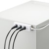 Sanwa Supply TAP-SP2114MG-2WN Power Tap, 4 Outlets, 6.6 ft (2