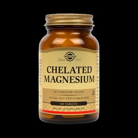 Solgar Chelated Magnesium 100 Tablets