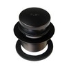 Westbrass Tip-Toe Sch. 40 ABS Bath Waste with Two-Hole Elbow,