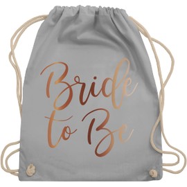 Shirtracer - Gym Bag Backpack - JGA Stag Night Women - Bride to be, 07 Light Grey, Unit size