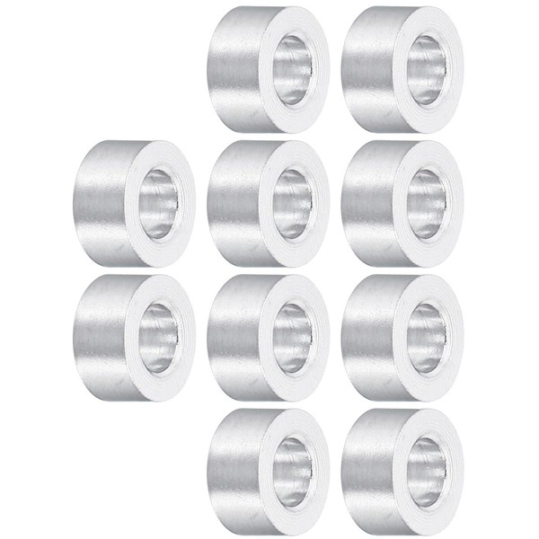 TOP-VIGOR 10Pcs M4 Aluminum Spacer, 4.2mm ID x 8mm OD