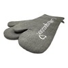 BUSDUGA 4357 Set of 2 Oven Gloves Lieblingsessen in Grey