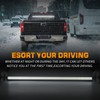 XRIDONSEN 35 inch Traffic Advisor Light Bar 144 LED White
