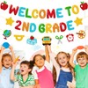 Welcome to 2nd Grade Banner Happy First Day of School