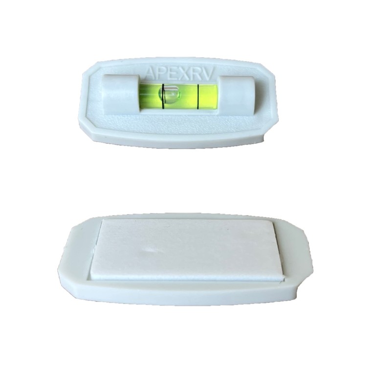APEX RV Multipurpose Bubble Level Stick On Level,for RV, Camper,