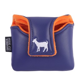 SHABIER Dark Blue Golf Large Mallet Headcover with NO.99 Design for Blade Golf Putter