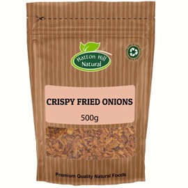 Crispy Fried Onions 500g by Hatton Hill | Perfect Crunch for Salads, Burgers & More