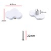 6Pcs Cloud Shape Soft Rubber Knobs Furniture Knobs Cabinet Handle