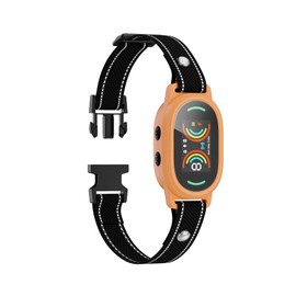 Smoothway Dog Bark Collar, Rechargeable Bark Collar for Large Dog, IP67 Waterproof Anti Barking Collar Dogs with Adjustable Sensitivity(Orange)