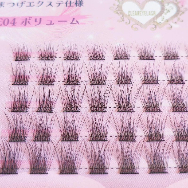 CLEAREYELASH Partial False Eyelashes, Large Capacity, 55 pcs, Korea, Natural,