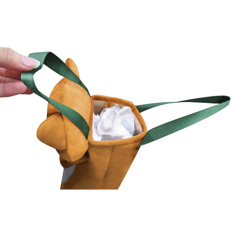 Meibo ME240 Plastic Bag Stocker, Hanging Hook, Mameshiba Dog