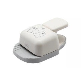 Bira Craft 1.5",2", 2.5" Angled Tag Shape Lever Action Craft Punch for Paper