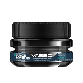 Vasso Showy Cleansing Facial Scrub Sparkly Skin with Apricot Kernel Power 250ml