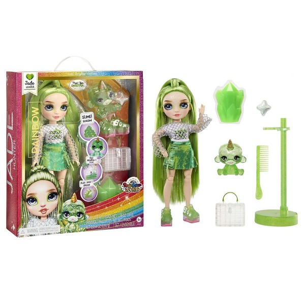 Classic Rainbow Fashion Doll, Jade (Green)