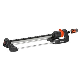 GARDENA (18704) Up to 3000 sq ft - Adjustable Oscillating Yard Sprinkler, for Watering Large Areas of Lawn and Garden. Gardena Outdoor oscillating sprinklers Have Wide Heavy Duty Base for Stability.