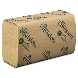 (16/CS) TOWEL S-FOLD ENVISION EPA BROWN