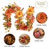 Valery Madelyn 6ft Pre-Lit Fruits & Dahlia Fall Garland for