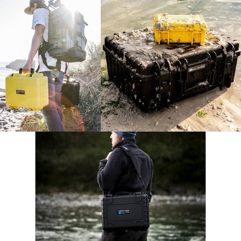 B&W International Waterproof Hard Case / Outdoor Case, yelow