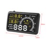 Head Up Display 5.5'' Screen Car HUD OBDII Interface Fuel