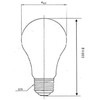 Toyo Lighting & Technology General Incandescent Bulb (Frost) 100 W